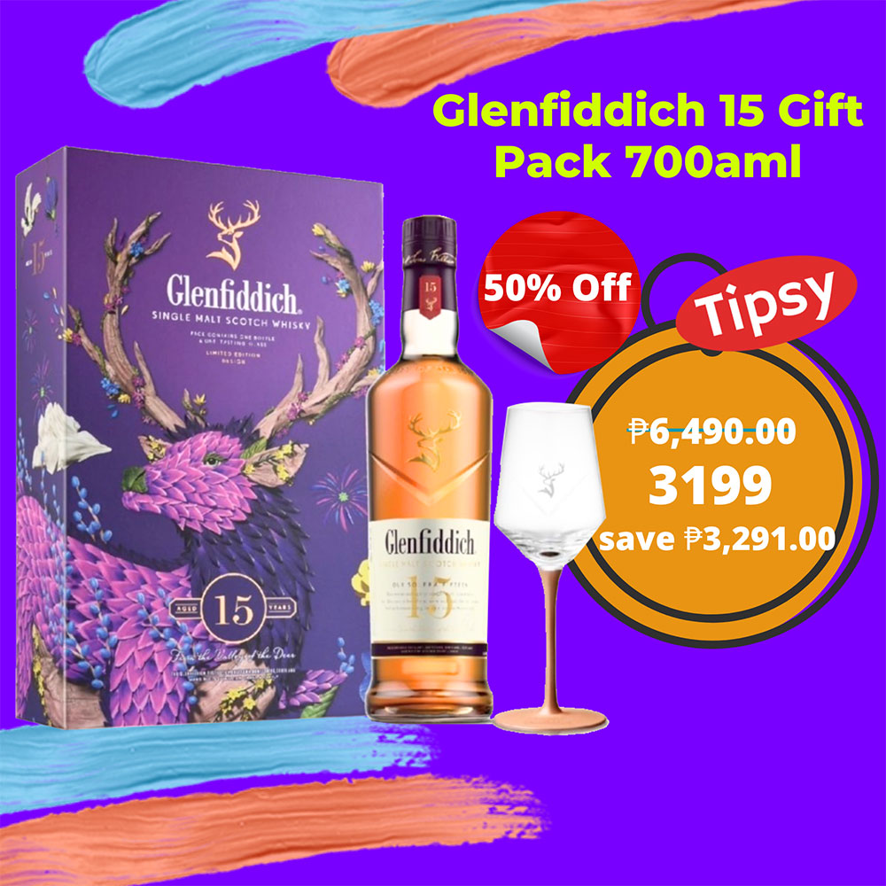 Glenfiddich 15 Limited Edition 700ml Gift Set