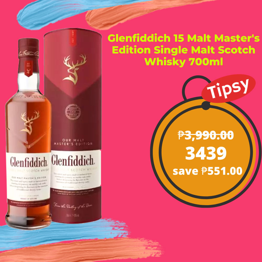 Glenfiddich 15 Malt Master's Edition Single Malt Scotch Whisky 700ml Price Philippines