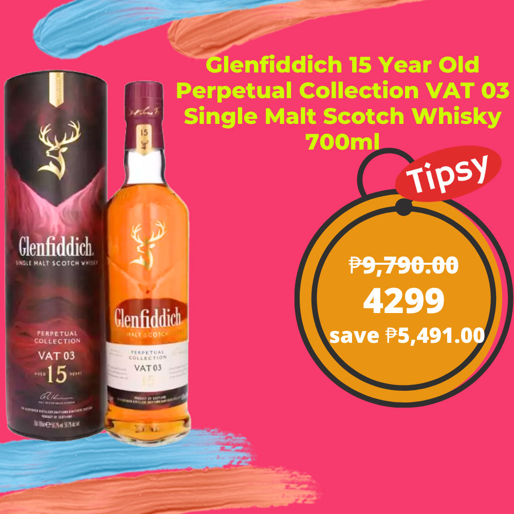 Glenfiddich 15 Year Old Perpetual Collection VAT 03 Single Malt Scotch Whisky 700ml Price Philippines