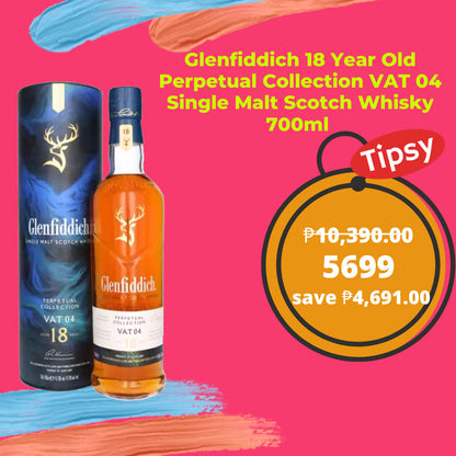 Glenfiddich 18 Year Old Perpetual Collection VAT 04 Single Malt Scotch Whisky 700ml  Price Philippines