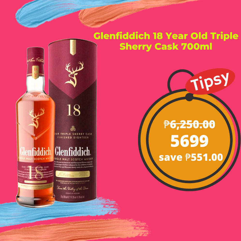 Glenfiddich 18 Year Old Triple Sherry Cask 700ml