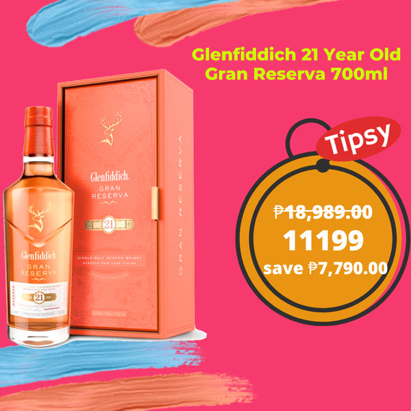 Buy Glenfiddich 21 Year Old Gran Reserva 700ml Single Malt Whisky at a Very Affordable Price in the Philippines