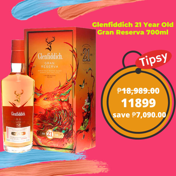 Glenfiddich 21 Year Old Gran Reserva Single Malt 700ml (40% ABV) Price Philippines