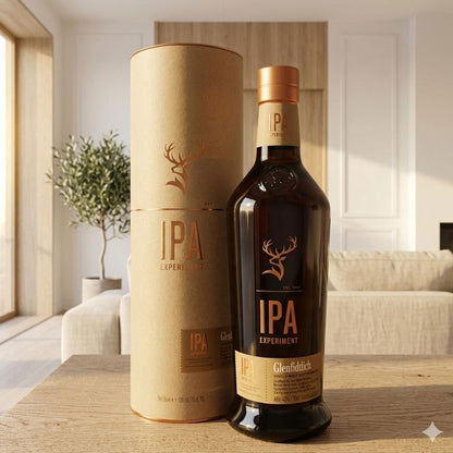 Glenfiddich IPA

One of the first pair of entries in the Glenfiddich Experimental Series