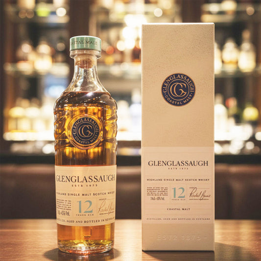 Glenglassaugh 12 Year Old is a distinguished Highland single malt Scotch whisky that embodies the distillery's coastal heritage.