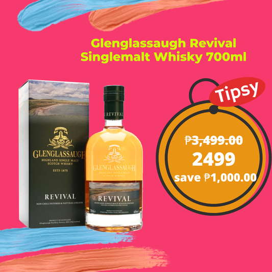 Buy Glenglassaugh Revival Singlemalt Whisky 700ml at a Very Affordable Price in the Philippines