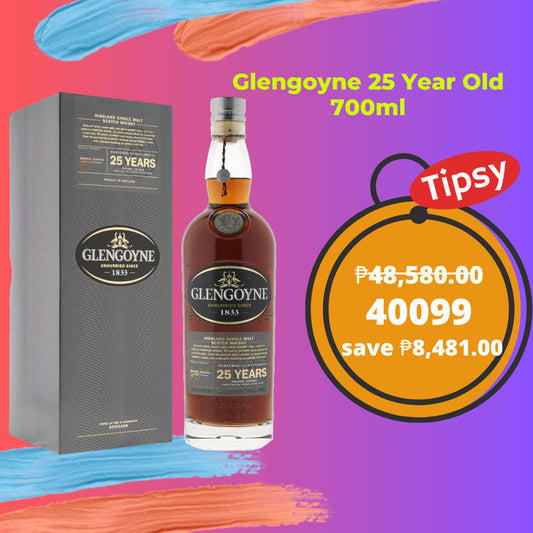 Buy Glengoyne 25 Year Old 700ml Single Malt Whisky at a Very Affordable Price in the Philippines