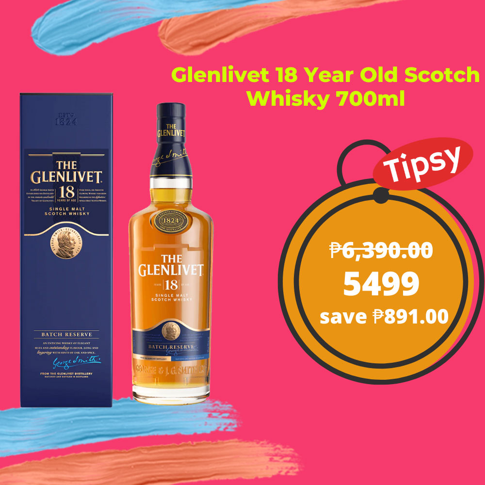 Buy Glenlivet 18 Year Old 700ml Single Malt Whisky at a Very Affordable Price in the Philippines