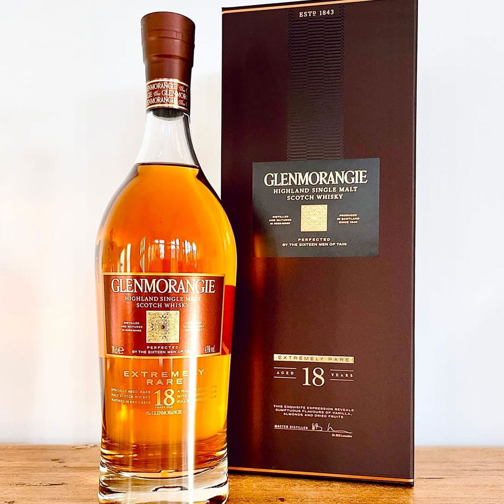 Glenmorangie 18 Year Old Extremely Rare Single Malt Scotch Whisky