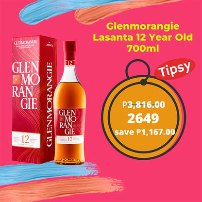Buy Glenmorangie Lasanta 12 Year Old 700ml Single Malt Whisky at a Very Affordable Price in the Philippines