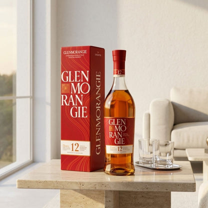 Glenmorangie Lasanta flaunts an age statement of 12 years old. Lasanta is a finished in both oloroso and Pedro Ximenez sherry casks and it means 'warmth and passion' in Gaelic.
