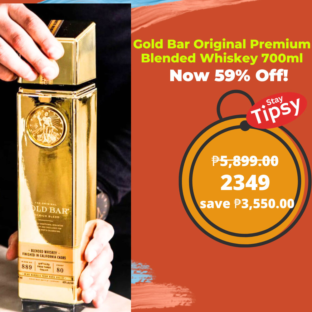 Gold Bar Original Premium Blended Whiskey 700ml Price Philippines