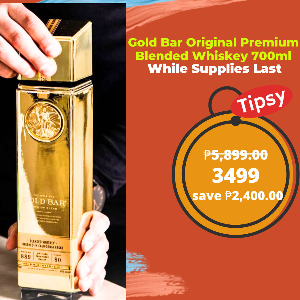 Gold Bar Original Premium Blended Whiskey 700ml Price Philippines
