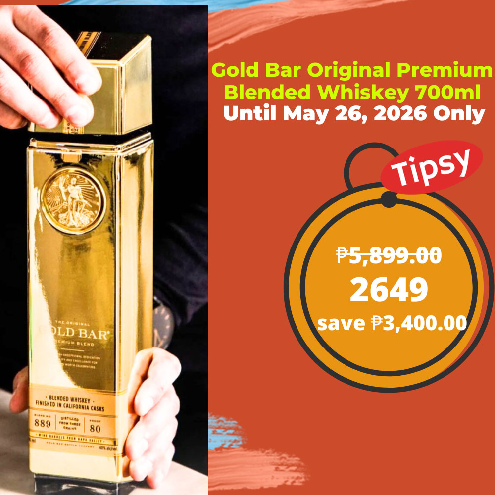 Gold Bar Original Premium Blended Whiskey 700ml Price Philippines