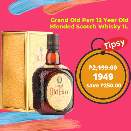 Grand Old Parr 12 Year Old Blended Scotch Whisky 1L  Price Philippines