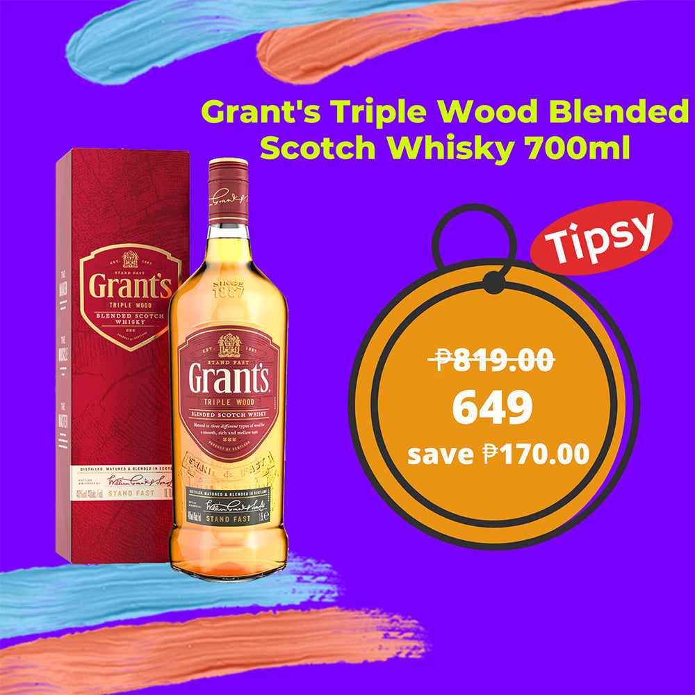 Buy Grant's Blended Scotch Whisky 700ml at a Very Affordable Price in the Philippines