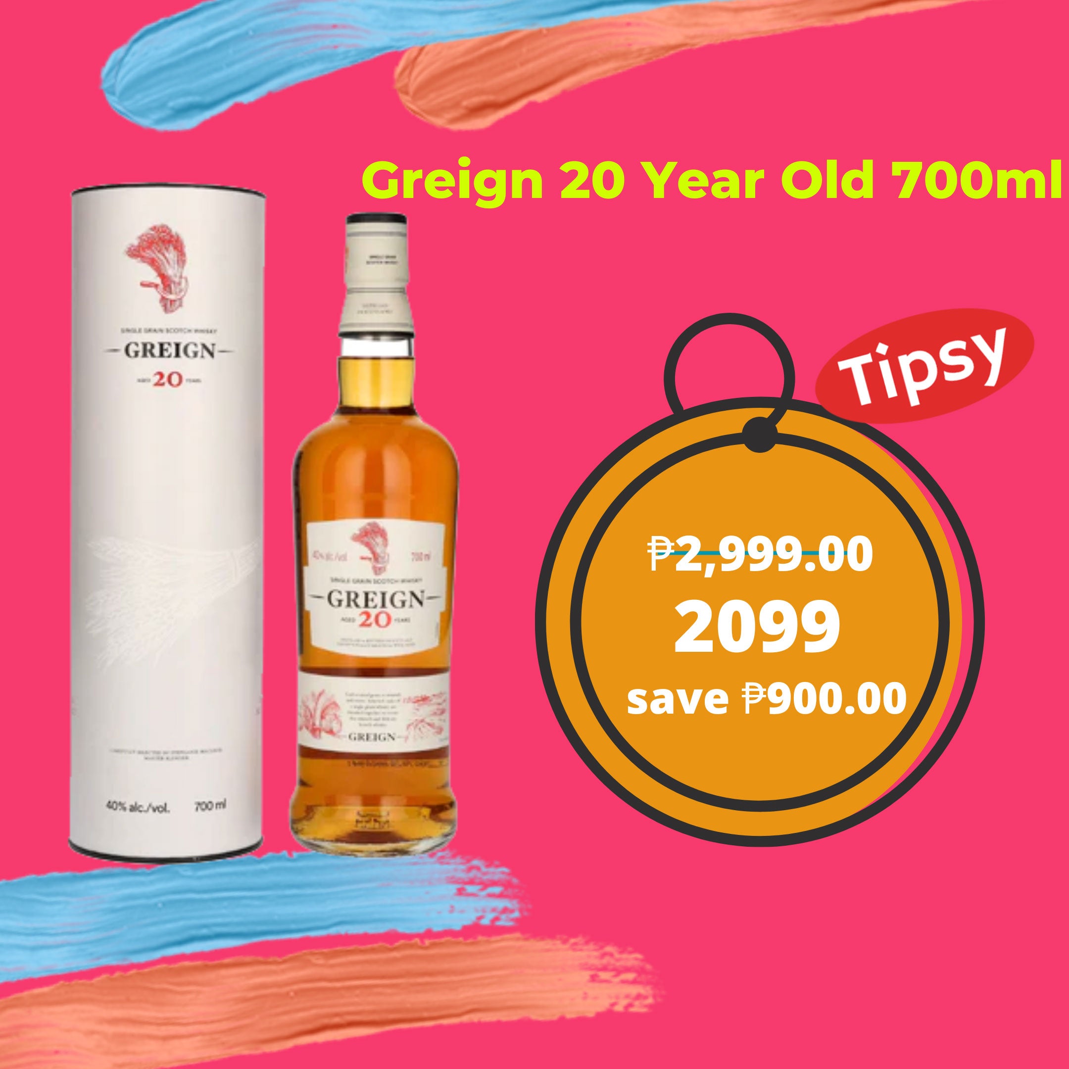 Buy Greign 20 Year Old 700ml Single Malt Whisky at a Very Affordable P ...