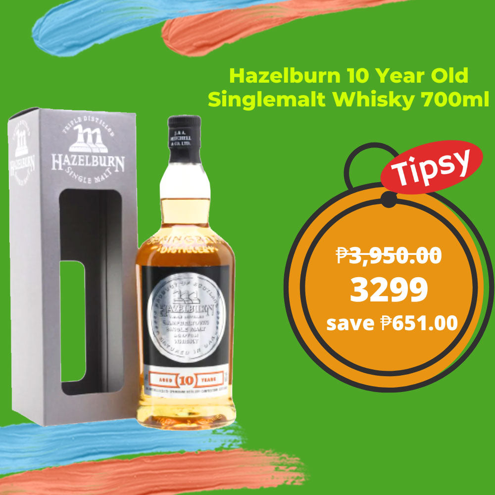 Buy Hazelburn 10 Year Old Singlemalt Whisky 700ml at a Very Affordable Price in the Philippines