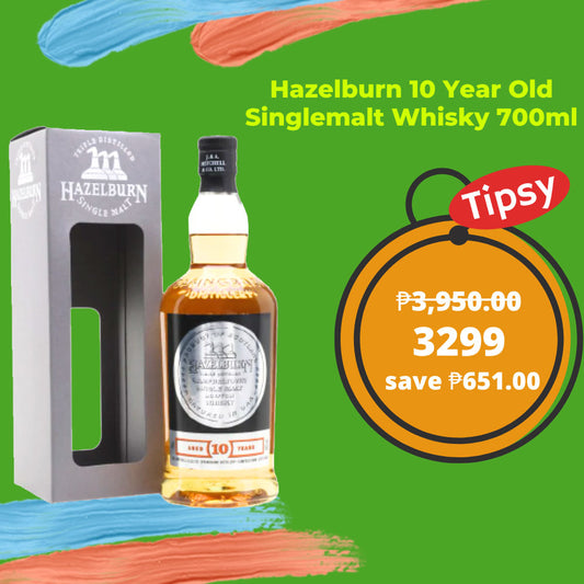 Buy Hazelburn 10 Year Old Singlemalt Whisky 700ml at a Very Affordable Price in the Philippines