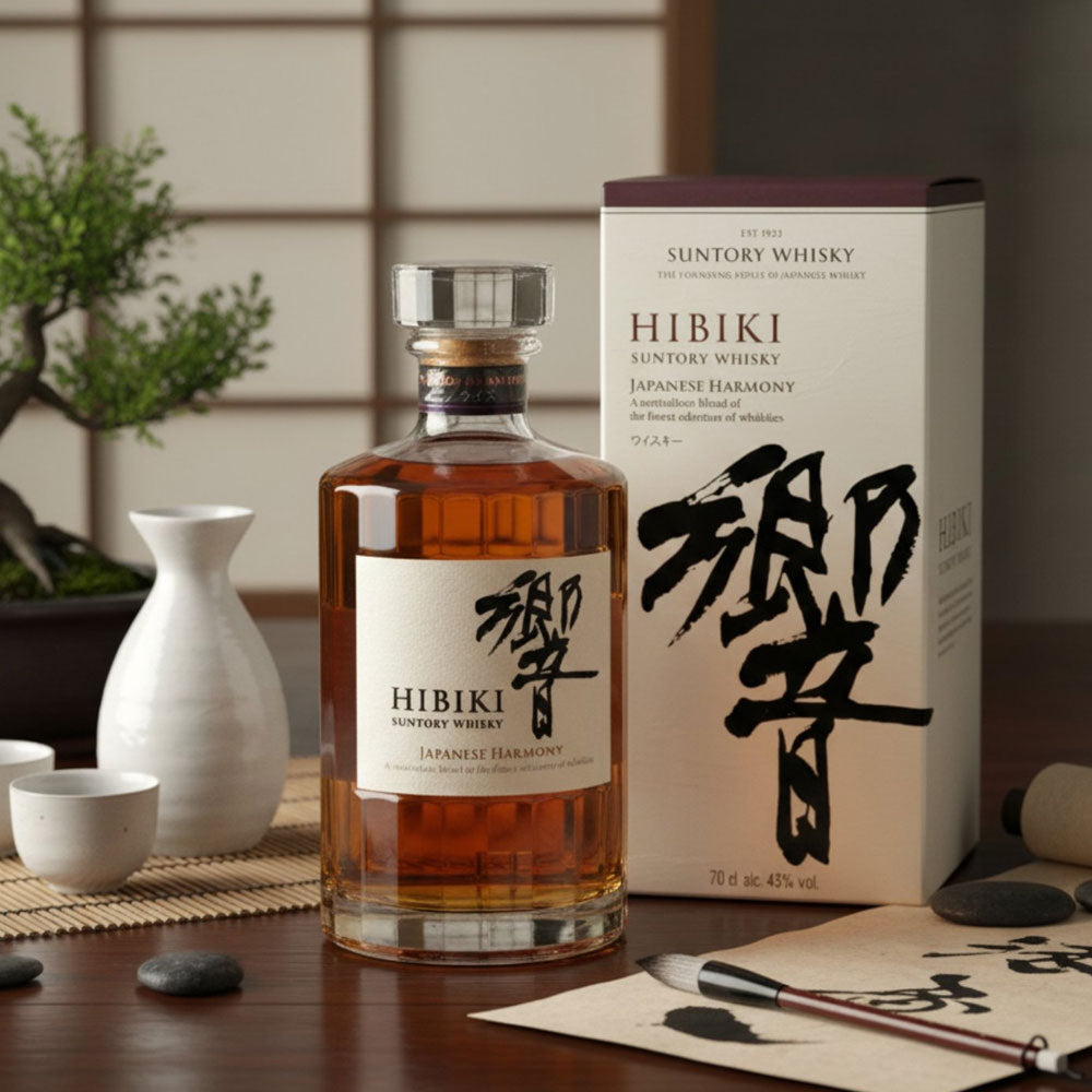 Hibiki Japanese Harmony encapsulates the harmony that exists between Japanese nature and people.