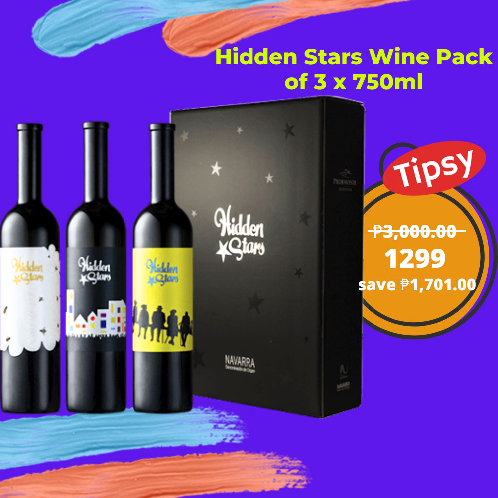 Buy Hidden Stars Wine Pack of 3 x 750ml at a Very Affordable Price in the Philippines
