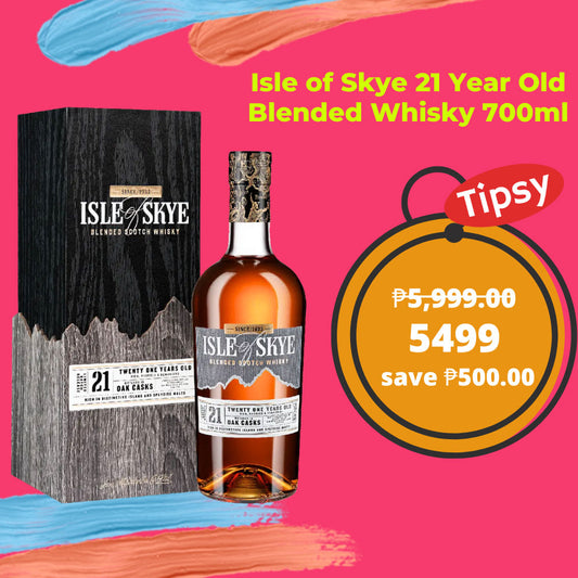Isle of Skye 21 Year Old Blended Whisky 700ml Price Philippines