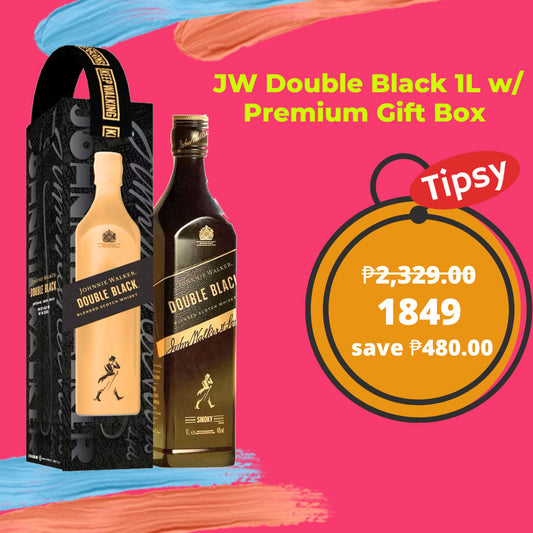 Johnnie Walker Double Black 1L with Premium Gift Box  Price Philippines