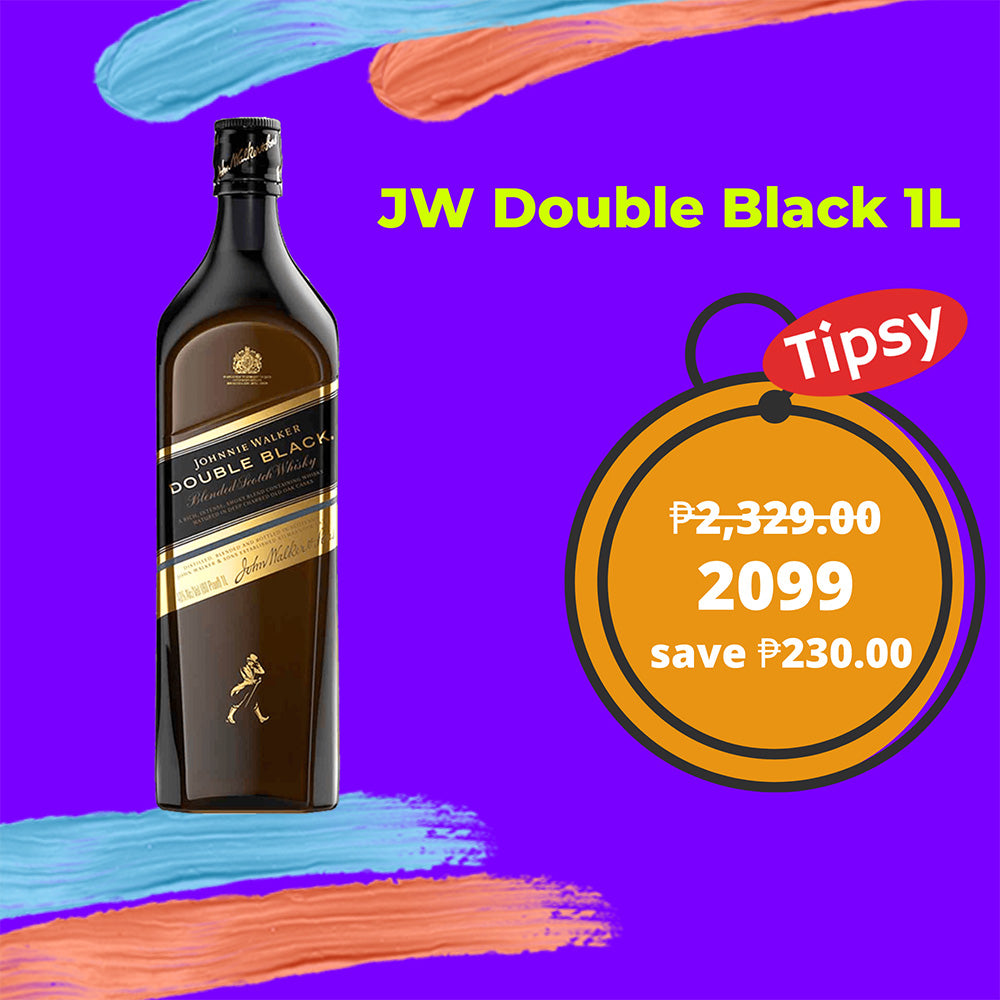Johnnie Walker Double Black Blended Scotch Whisky 1L