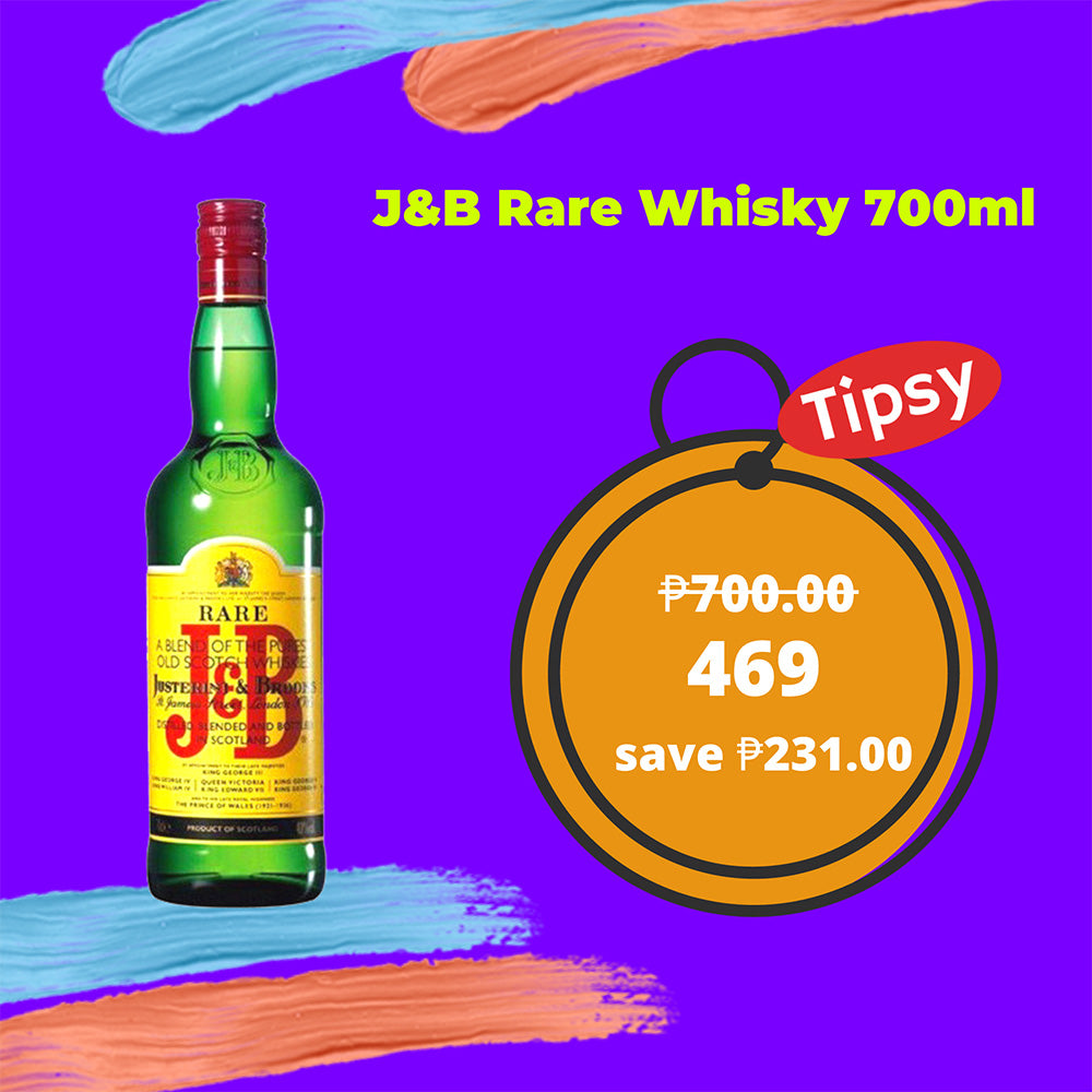 Buy J&B Rare Whisky 700ml at a Very Affordable Price in the Philippines