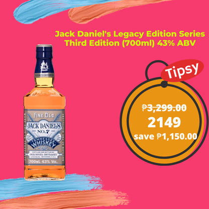Jack Daniel's Legacy Edition Series Third Edition (700ml) 43% ABV Price Philippines