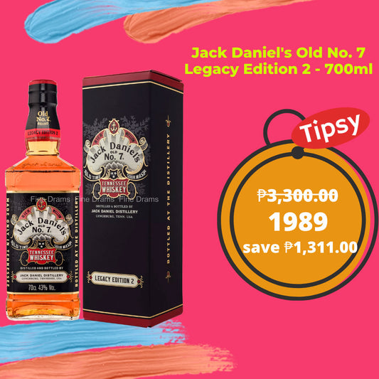 Jack Daniel's Old No. 7 Legacy Edition 2 700ml Price Philippines