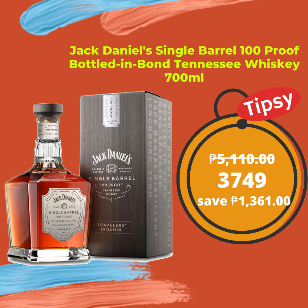 Jack Daniel's Single Barrel 100 Proof Bottled-in-Bond Tennessee Whiskey 700ml Price Philippines