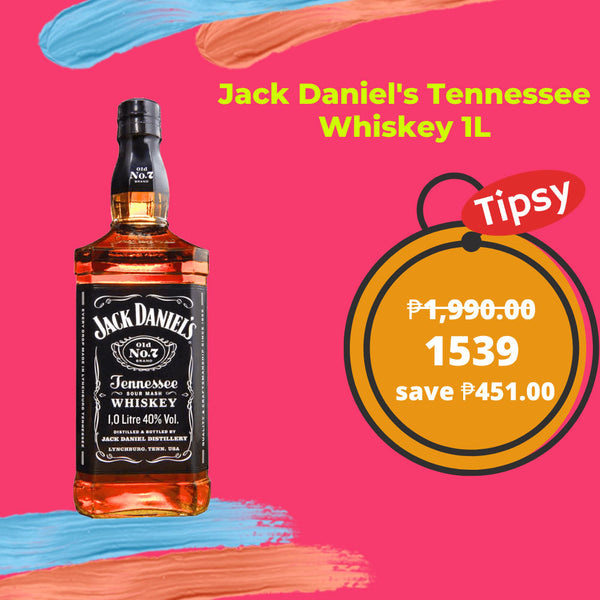 Jack Daniel's Tennessee Whiskey Whisky 1L  Price Philippines
