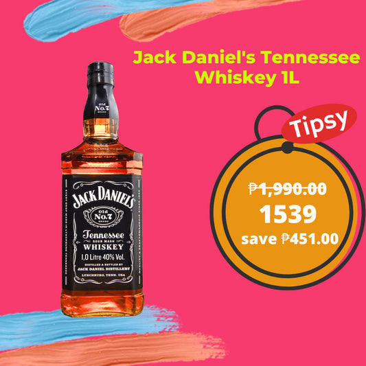 Jack Daniel's Tennessee Whiskey Whisky 1L  Price Philippines