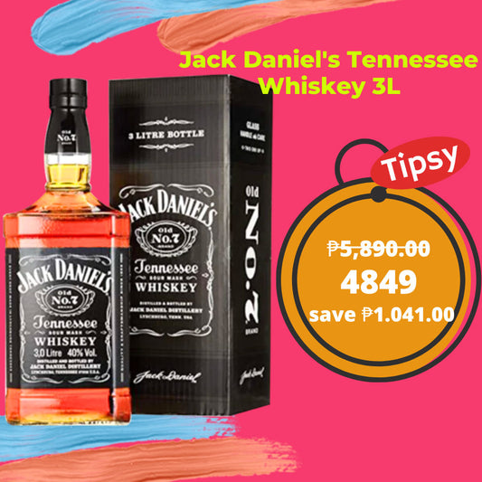 Jack Daniel's Tennessee Whiskey 3L bottle Price Philipines