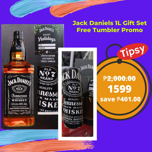 Jack Daniels 1L Gift Set with JD Free Tumbler Price Philippines