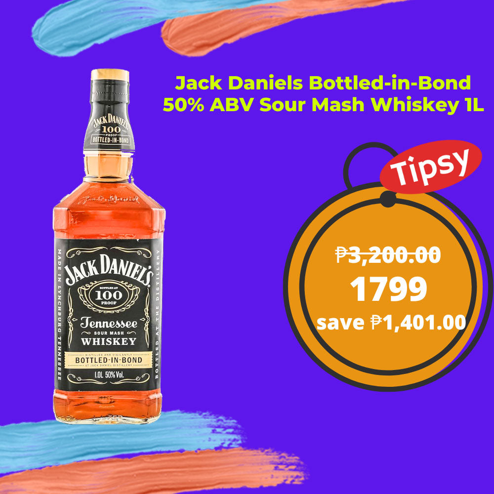 Jack Daniels Bottled-in-Bond 50% ABV Sour Mash Whiskey 1L Price Philippines