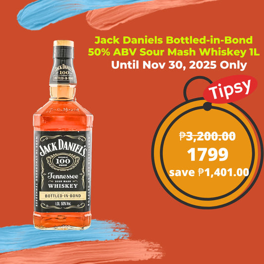 Jack Daniels Bottled-in-Bond 50% ABV Sour Mash Whiskey 1L Price Philippines