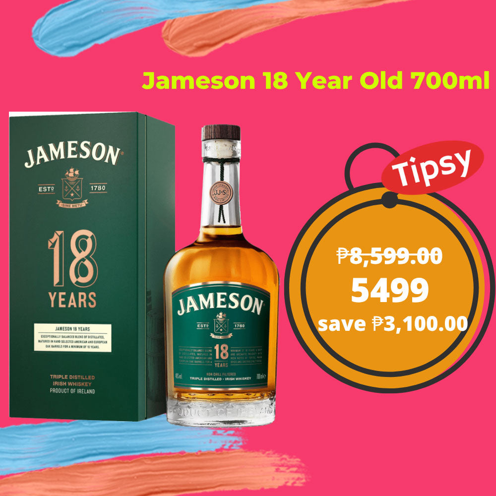 Jameson 18 Year Old 700ml Price Philippines