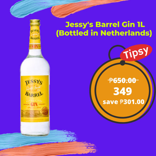 Buy Jessy's Barrel Gin 1L (Bottled in Netherlands) at a Very Affordable Price in the Philippines