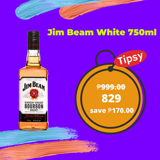 Buy Jim Beam Kentucky Straight Bourbon Whiskey 750ml at a Very Affordable Price in the Philippines