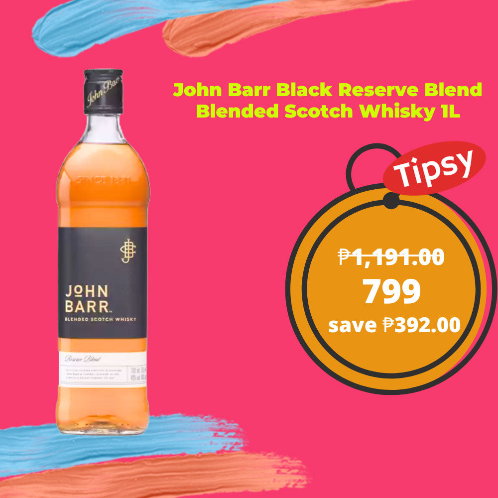 John Barr Black Reserve Blend Blended Scotch Whisky 1L Price Philippines