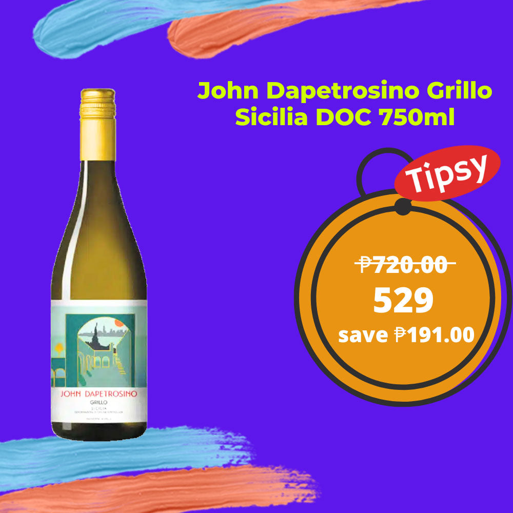 Buy John Dapetrosino Grillo Sicilia DOC 750ml Wine at a Very Affordable Price in the Philippines