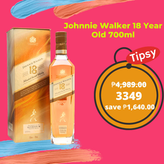 Buy Johnnie Walker 18 Year Old Blended Scotch Whisky 750ml at a Very Affordable Price in the Philippines