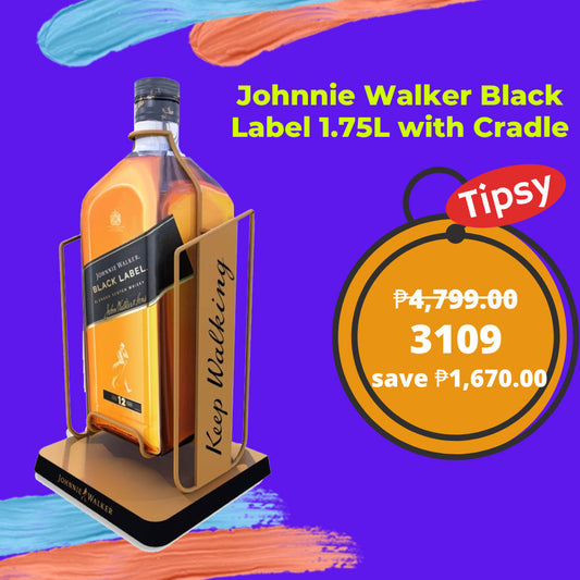 Johnnie Walker Black Label 1.75L with Cradle Price Philippines