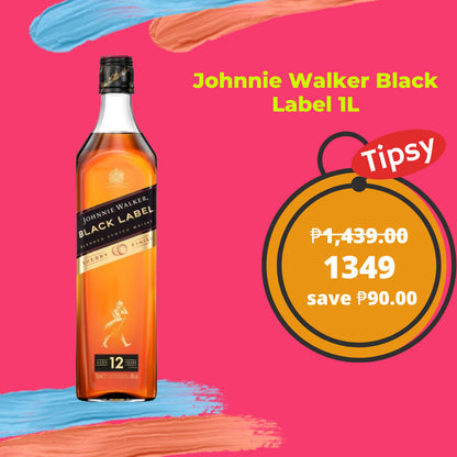 Johnnie Walker Black Label 12 Year Old Blended Scotch Whisky 1L Price Philippines