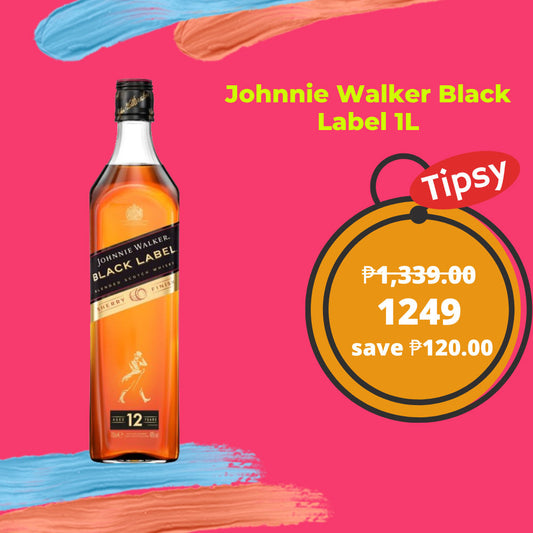 Johnnie Walker Black Label 12 Year Old Blended Scotch Whisky 1L Price Philippines