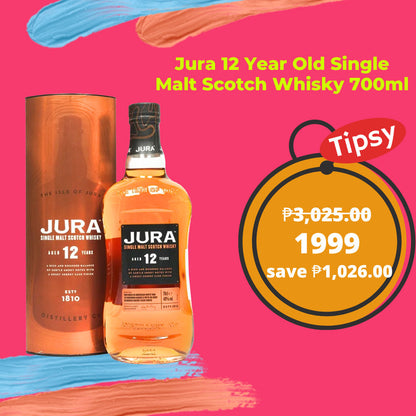 Jura 12 Year Old Single Malt Scotch Whisky 700ml Price Philippines