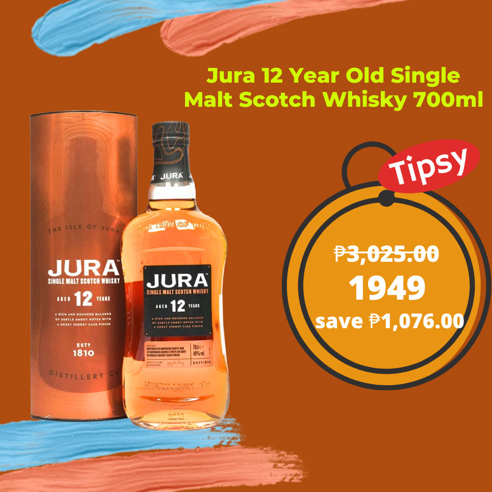 Jura 12 Year Old Single Malt Scotch Whisky 700ml Price Philippines