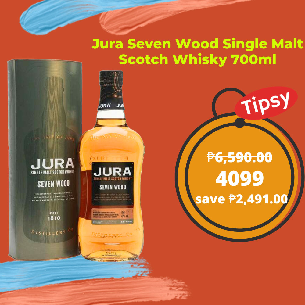 Jura Seven Wood Single Malt Scotch Whisky 700ml price Philippines